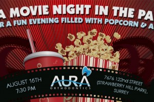 aura movie night park