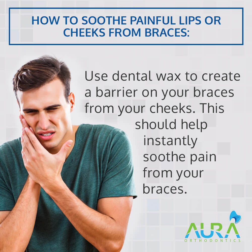 How to Soothe Painful Lips or Cheeks from Braces