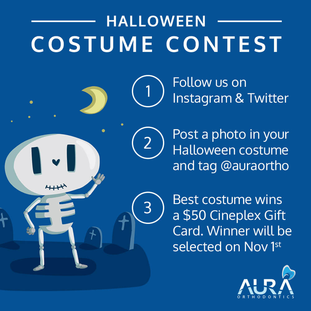 Halloween Costume Contest Aura Orthodontics