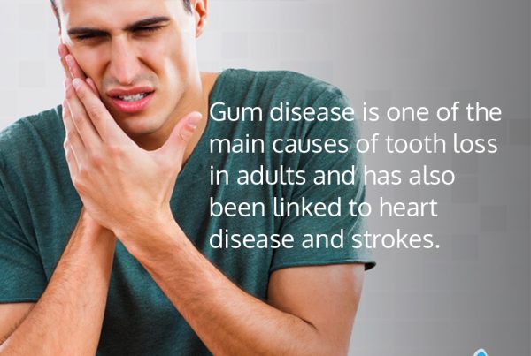 Prevent gum disease by flossing daily, brushing your teeth twice daily, and visiting your dentist regularly.