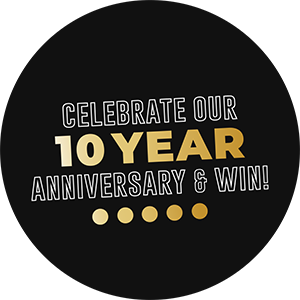 Aura 10 Anniversary badge