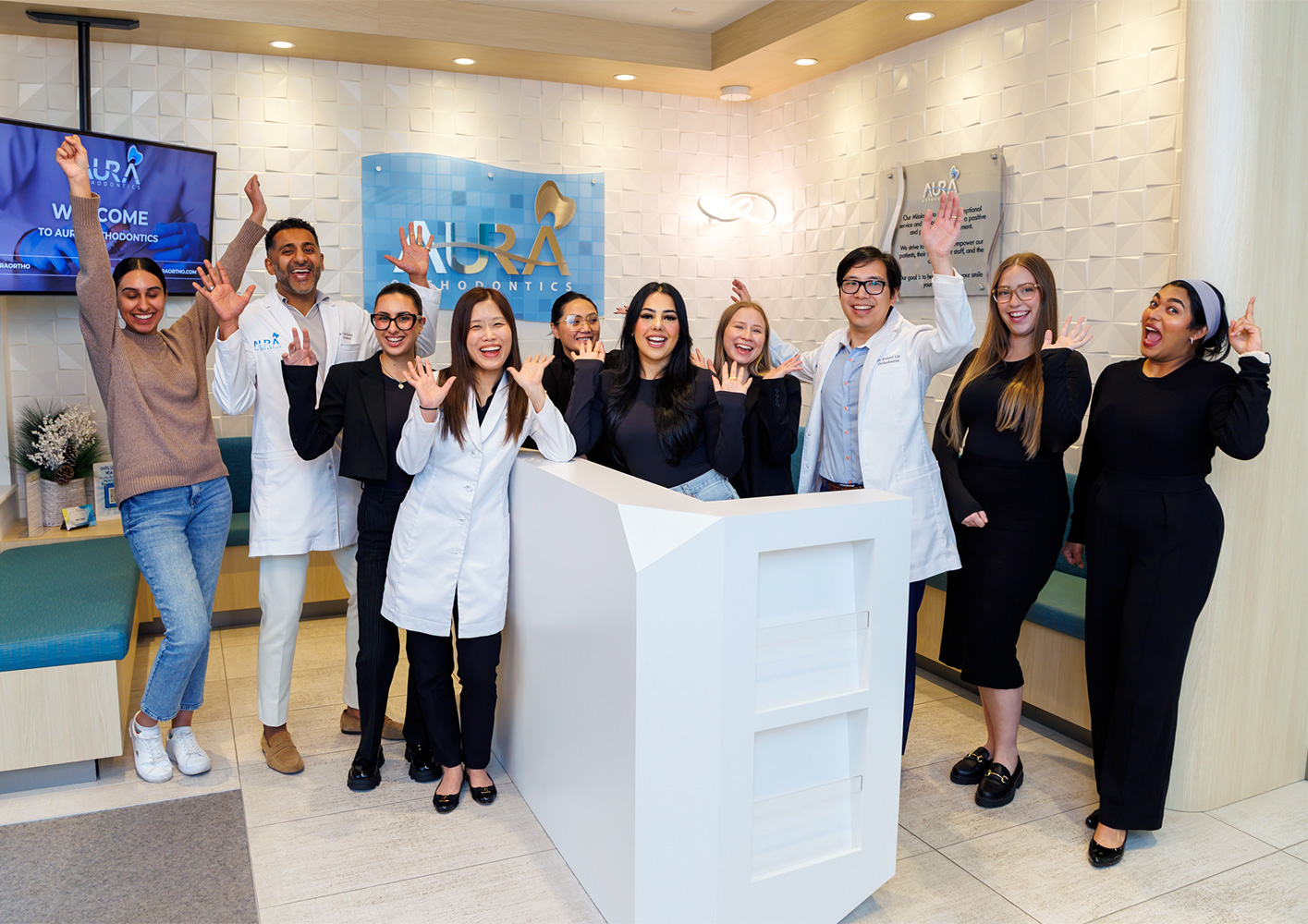 Team at Aura Orthodontics